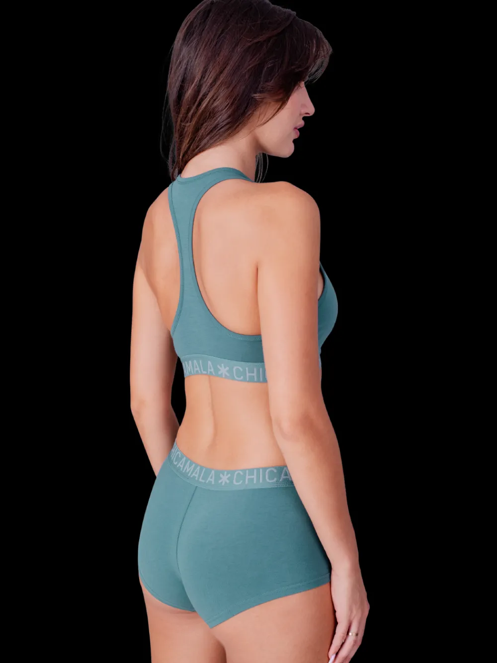 Dames 2-pack Boxershorts Effen-Muchachomalo Outlet