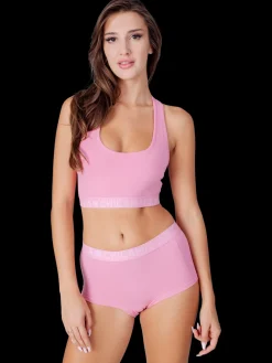 Dames 2-pack Boxershorts Effen-Muchachomalo Outlet