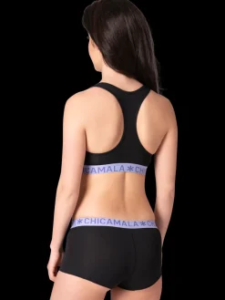 Dames 1-pack Racerback Effen-Muchachomalo Clearance
