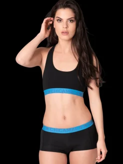 Dames 1-pack Racerback Effen-Muchachomalo Hot