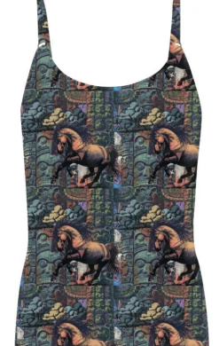 Dames 1-pack singlet-Muchachomalo Hot