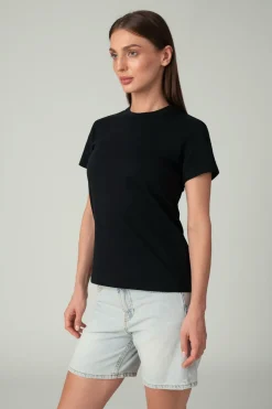 Dames T-Shirt Zwart-Muchachomalo Discount
