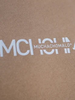 Heren Hoodie Beige-Muchachomalo Sale