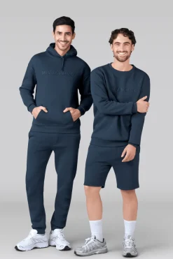 Heren Hoodie Blauw-Muchachomalo New