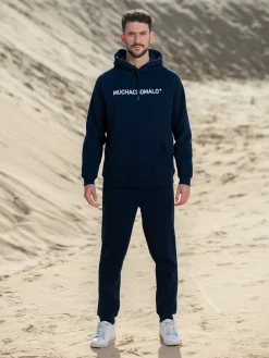 Heren Hoodie Blauw-Muchachomalo Online