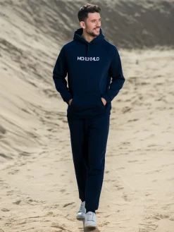 Heren Hoodie Blauw-Muchachomalo Online