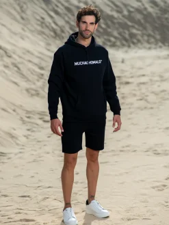 Heren Hoodie Zwart-Muchachomalo New