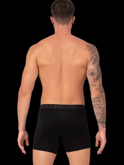 Heren 2-pack Bamboe Boxershorts Effen-Muchachomalo Best
