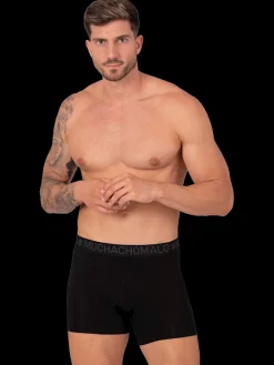 Heren 2-pack Bamboe Boxershorts Effen-Muchachomalo Best