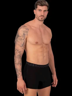 Heren 2-pack Bamboe Boxershorts Effen-Muchachomalo Best