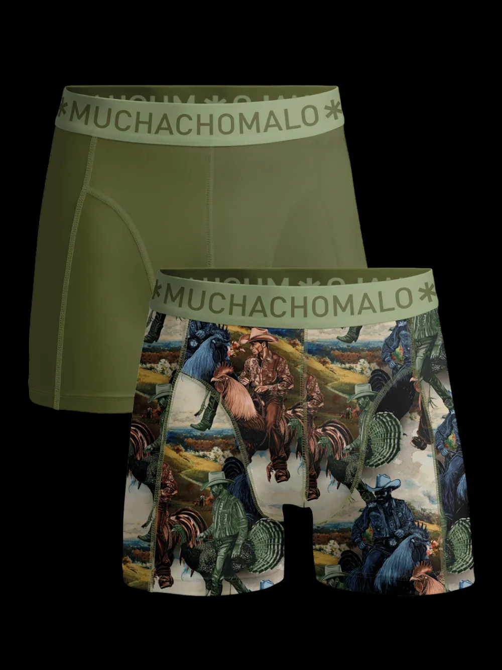 Heren 2-pack Boxershorts-Muchachomalo Sale