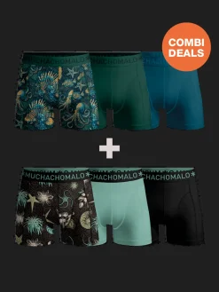 Heren 3+3-pack Boxershorts-Muchachomalo Outlet