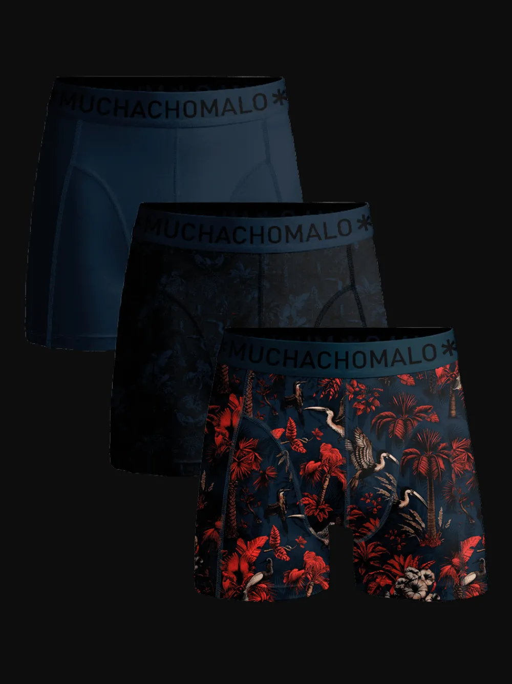 Heren 3-pack Boxershorts-Muchachomalo Online
