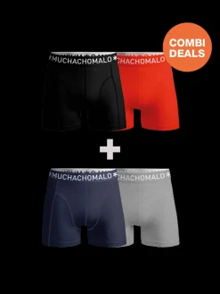 Heren 2+2-pack Boxershorts-Muchachomalo New