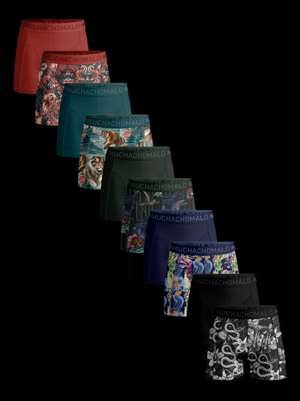 Heren 10-pack Boxershorts-Muchachomalo Hot