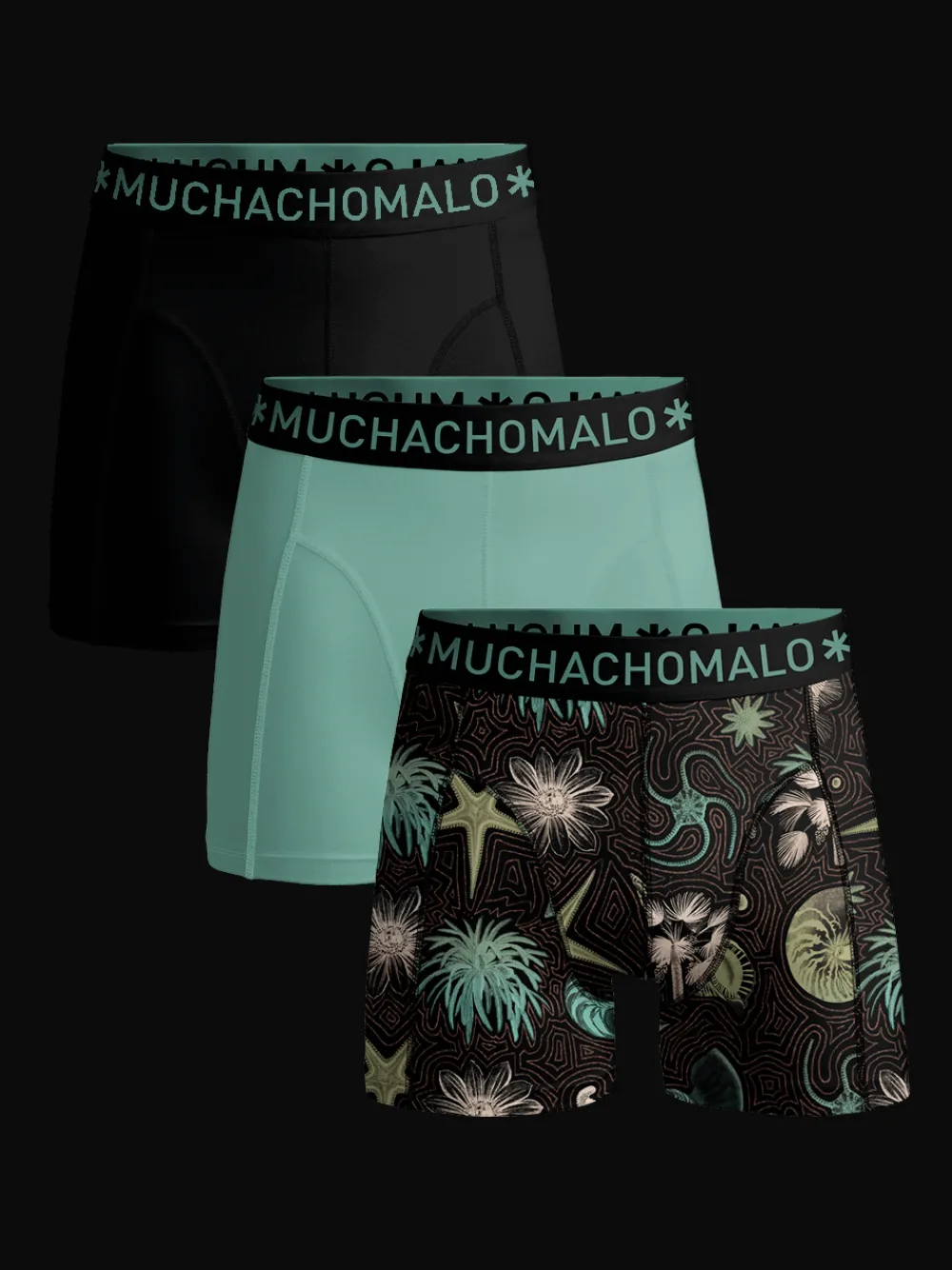 Heren 3-pack Boxershorts-Muchachomalo Sale
