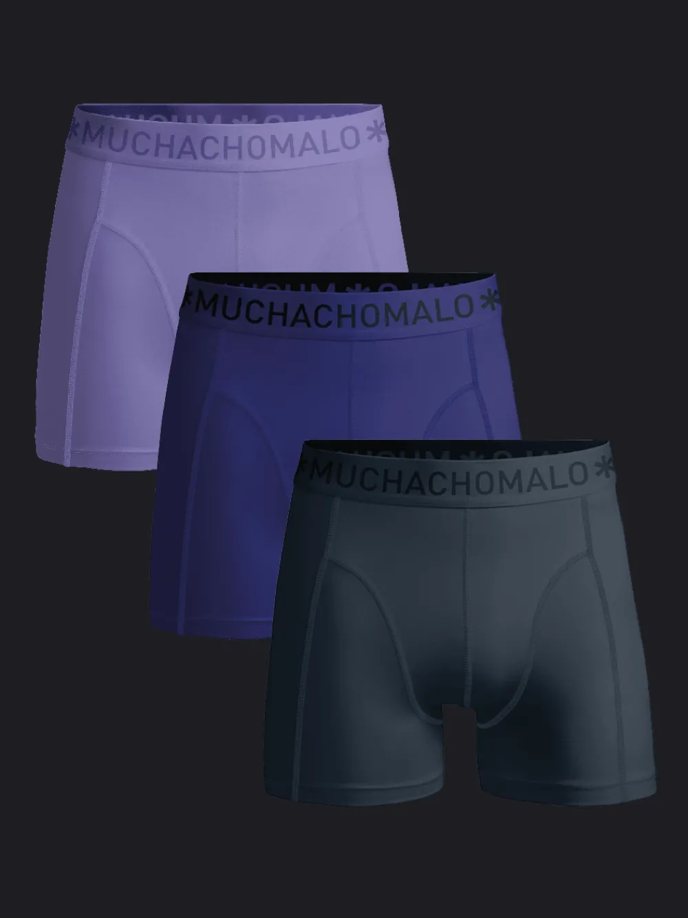 Heren 3-pack Boxershorts-Muchachomalo Best