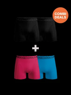 Heren 2+2-pack Boxershorts-Muchachomalo Discount