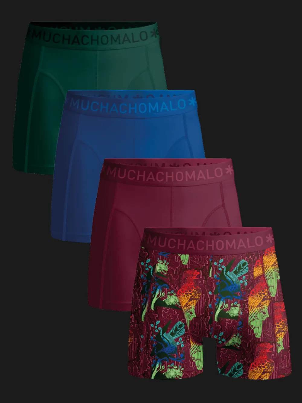 Heren 4-pack Boxershorts-Muchachomalo Clearance