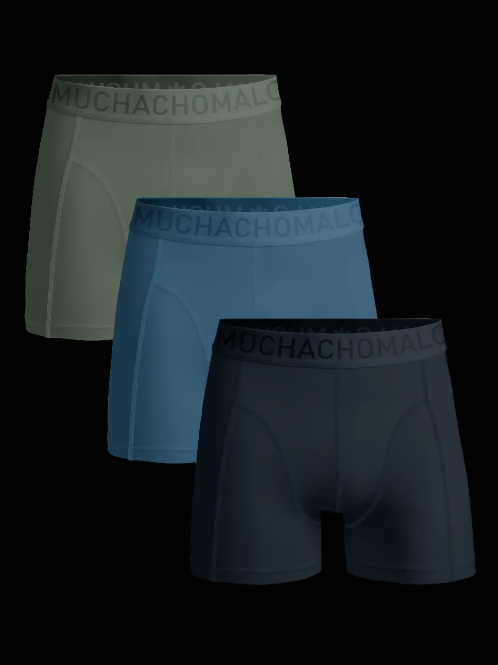 Heren 3-pack Boxershorts Bamboe-Muchachomalo Clearance