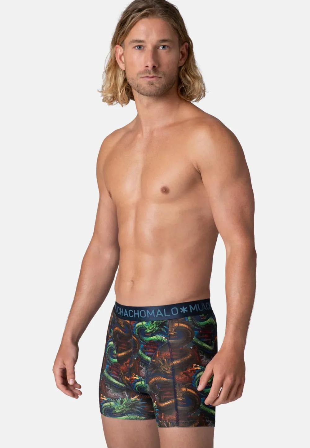 Heren 2-pack Boxershorts Cotton Modal-Muchachomalo New