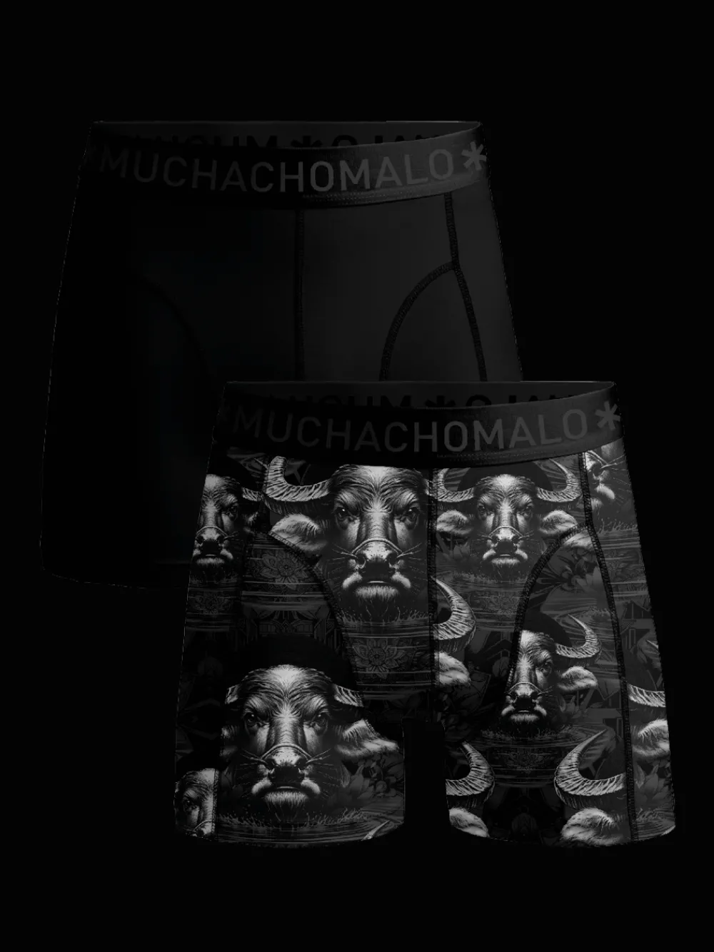 Heren 2-pack Boxershorts Cotton Modal-Muchachomalo Outlet