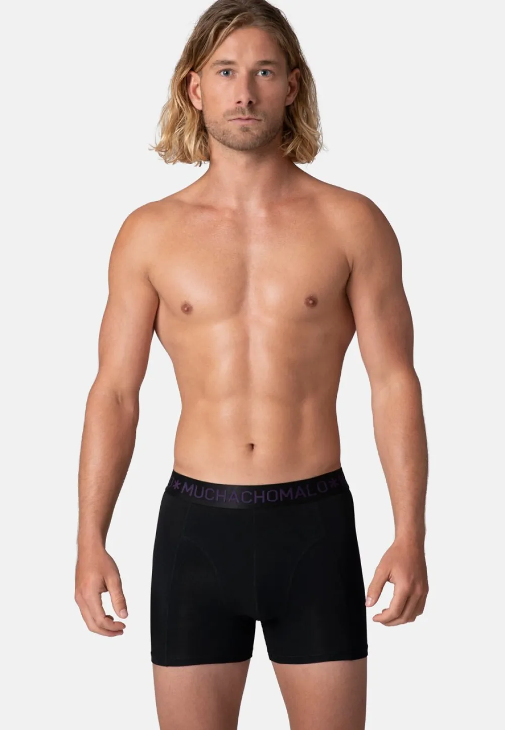 Heren 2-pack Boxershorts Cotton Modal-Muchachomalo Sale