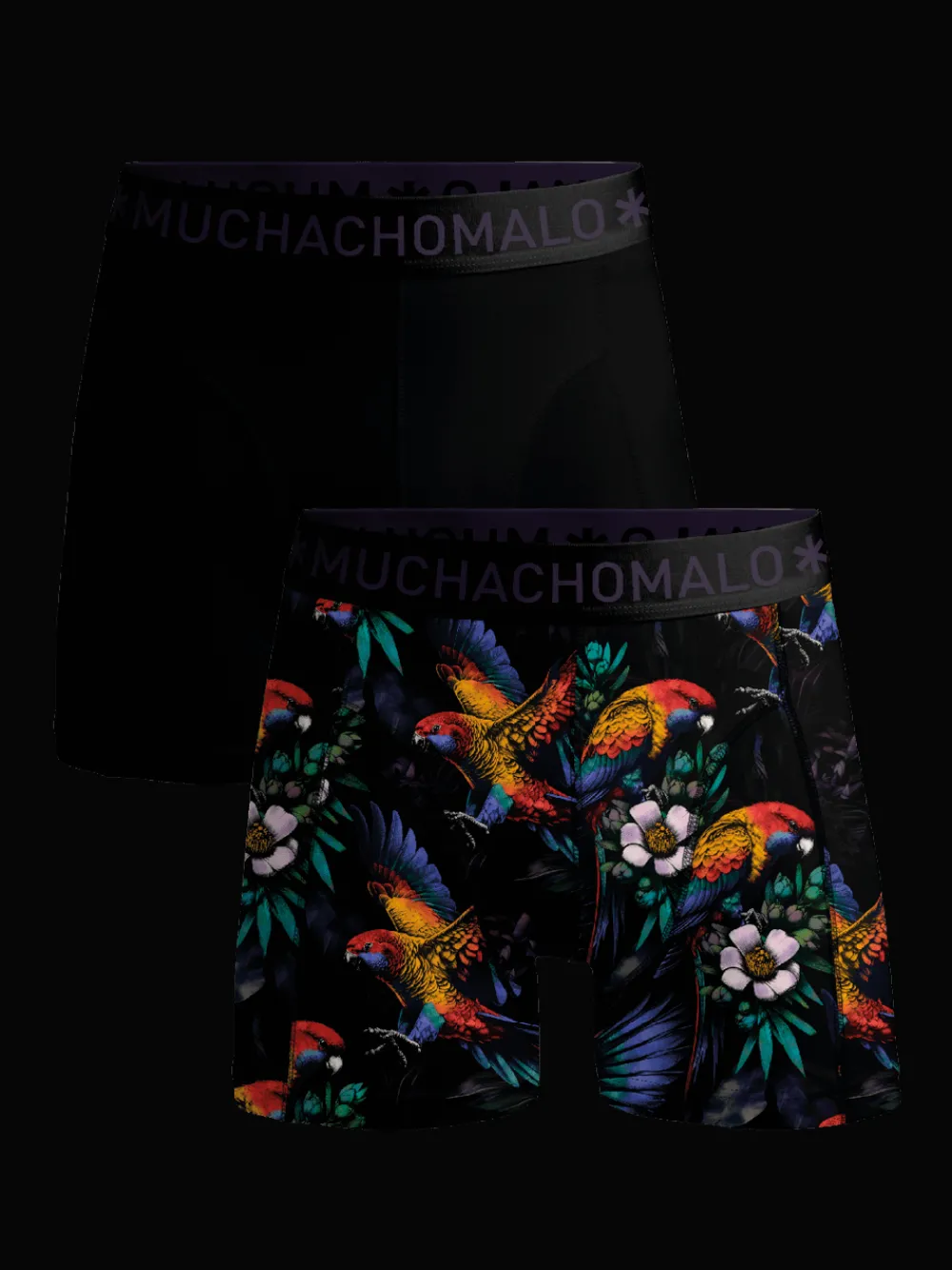 Heren 2-pack Boxershorts Cotton Modal-Muchachomalo Discount