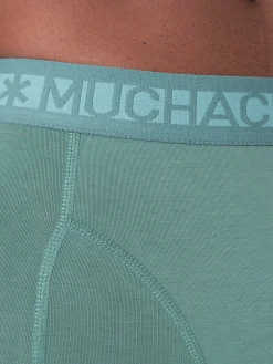 Heren 2-pack Boxershorts Effen-Muchachomalo Clearance