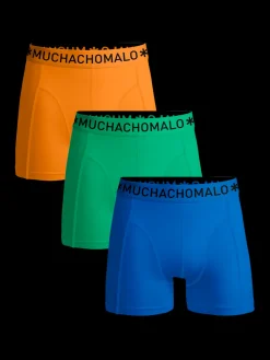 Heren 3-pack Boxershorts Effen-Muchachomalo Best