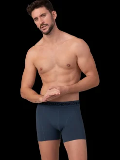 Heren 2+2-pack Boxershorts Effen-Muchachomalo Sale