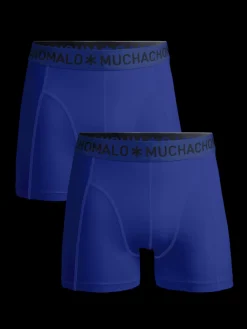 Heren 2-pack Boxershorts Effen-Muchachomalo Online