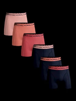 Heren 6-pack Boxershorts Effen-Muchachomalo Hot