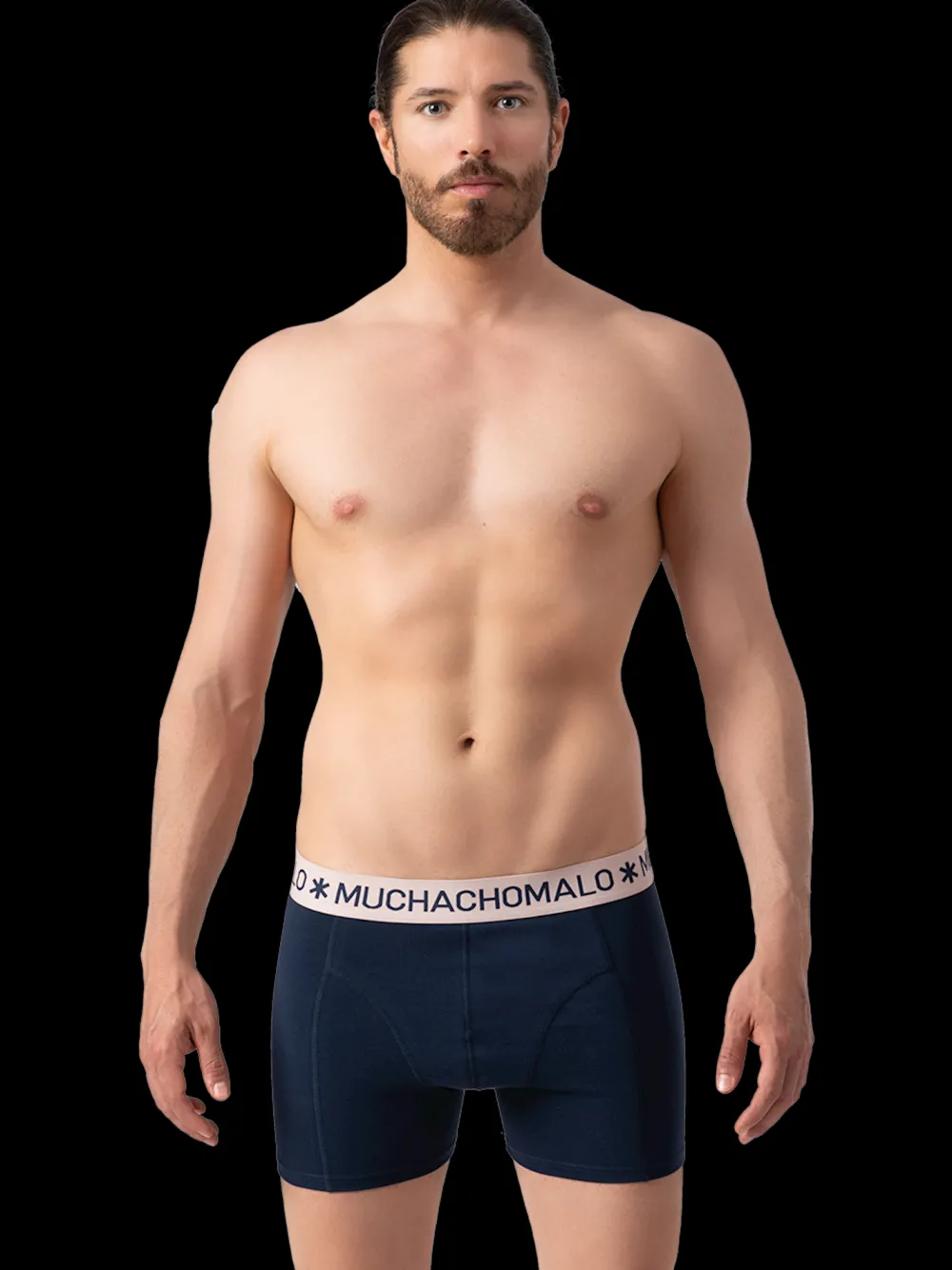 Heren 6-pack Boxershorts Effen-Muchachomalo Hot