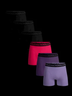 Heren 6-pack Boxershorts Effen-Muchachomalo Sale