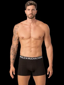 Heren 3-pack Boxershorts Effen Licht Katoen-Muchachomalo Hot