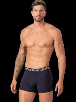 Heren 3-pack Boxershorts Effen Licht Katoen-Muchachomalo Hot