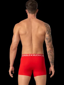 Heren 3-pack Boxershorts Effen Licht Katoen-Muchachomalo Hot