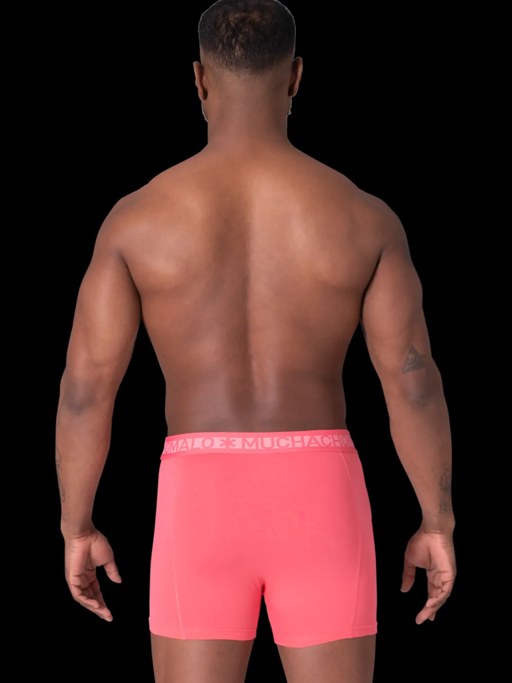 Heren 2-pack Boxershorts Effen-Muchachomalo Sale