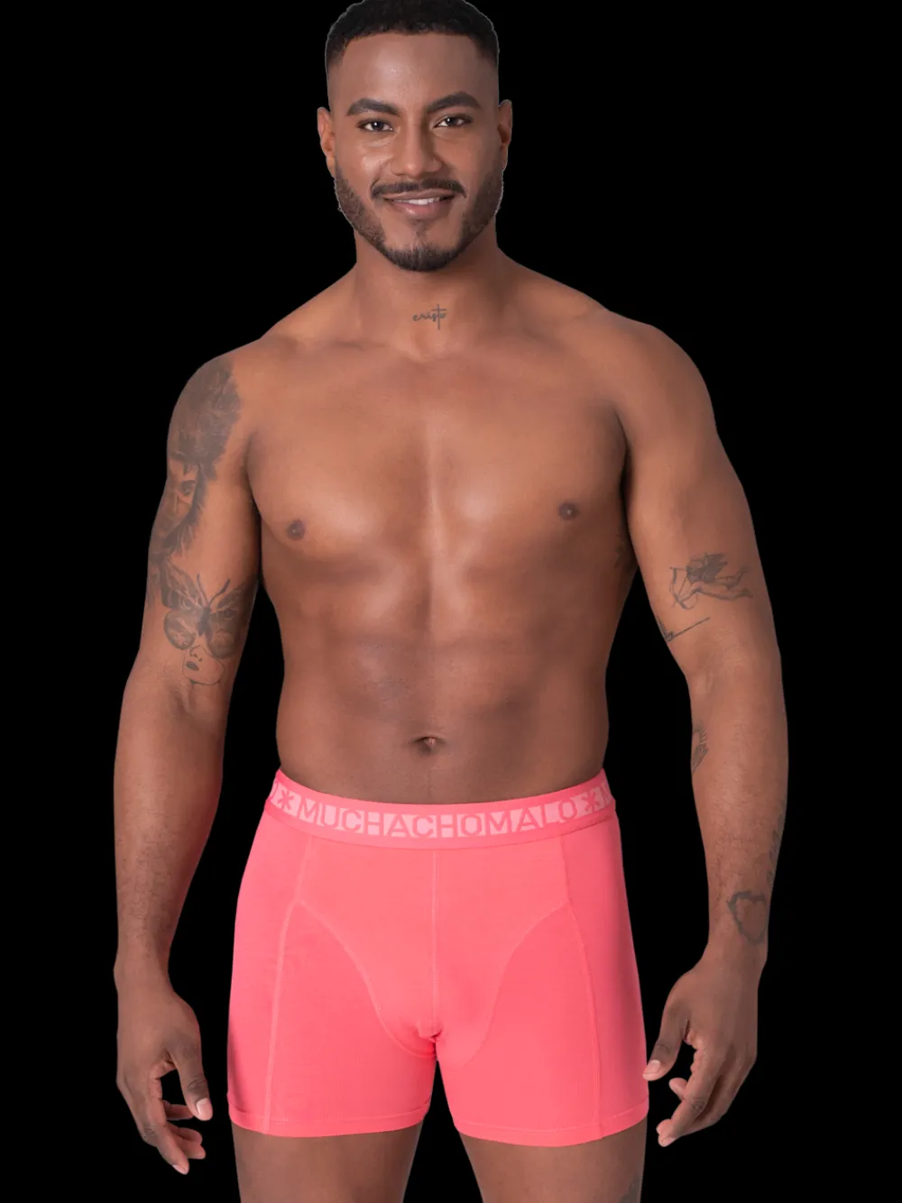 Heren 2-pack Boxershorts Effen-Muchachomalo Sale