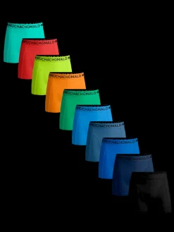 Heren 10-pack Boxershorts Effen-Muchachomalo Discount