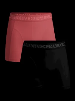 Heren 2-pack Boxershorts Effen-Muchachomalo Outlet