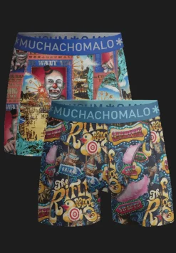 Heren 2-pack Boxershorts Funfair-Muchachomalo Best