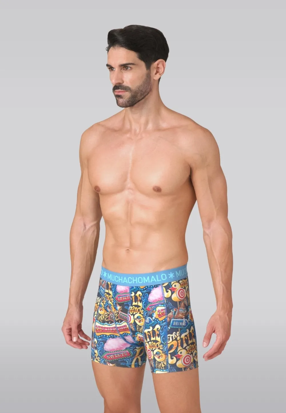 Heren 2-pack Boxershorts Funfair-Muchachomalo Best