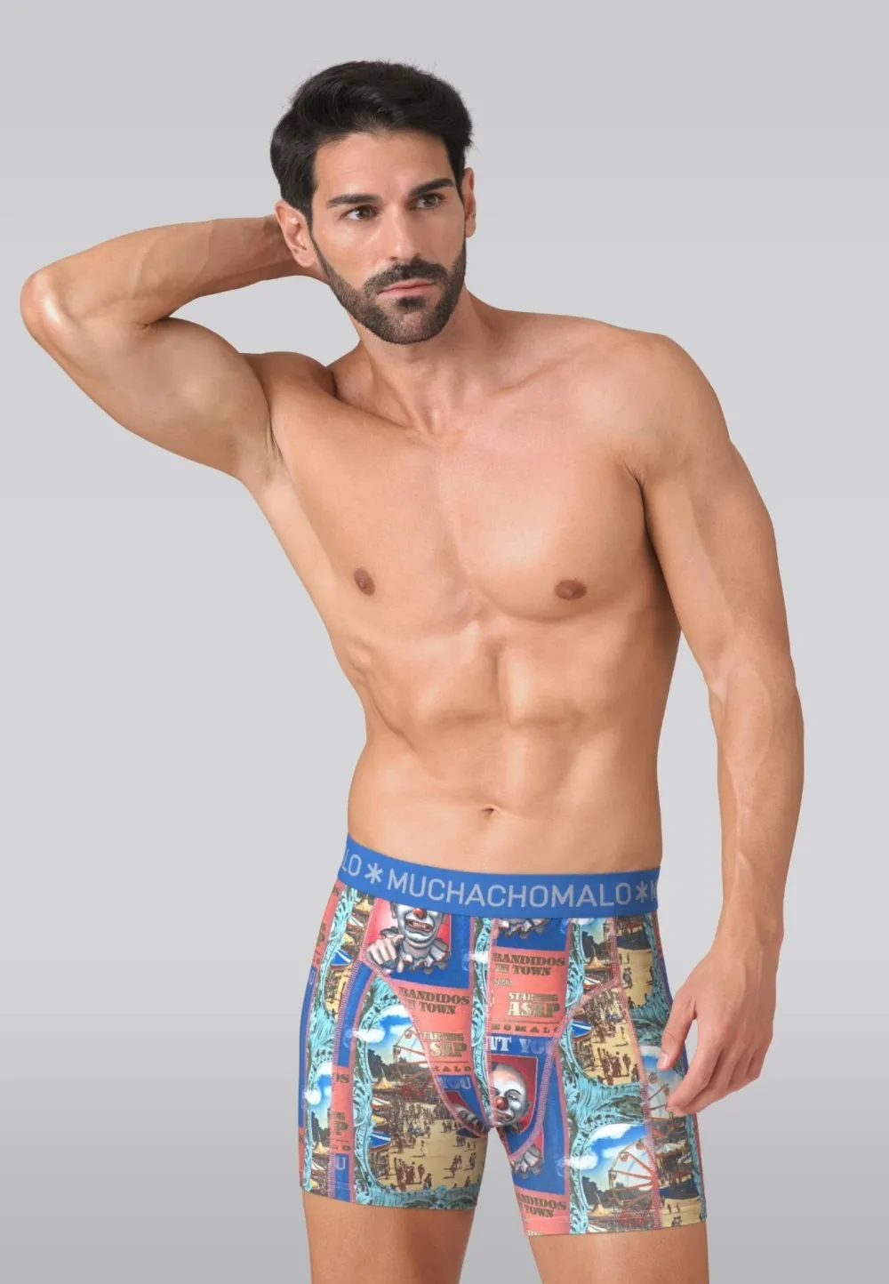 Heren 2-pack Boxershorts Funfair-Muchachomalo Best