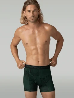 Heren 3-pack Boxershorts Geometric-Muchachomalo Outlet