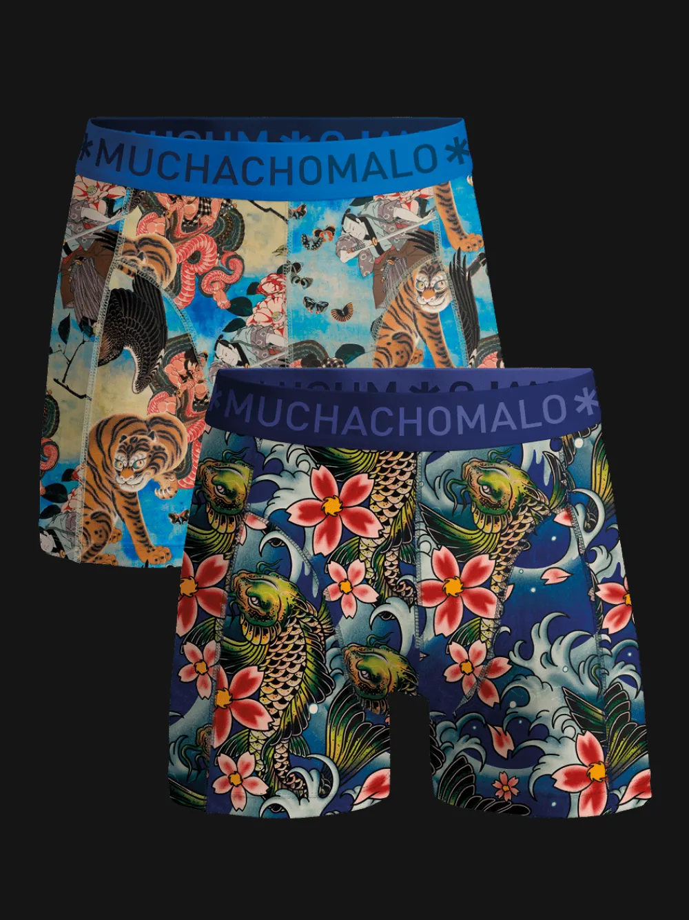 Heren 2-pack Boxershorts Irezumi-Muchachomalo Best