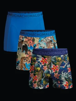 Heren 3-pack Boxershorts Irezumi-Muchachomalo Hot