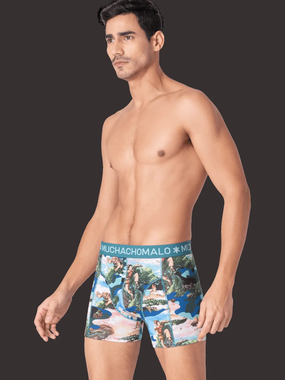 Heren 2-pack Boxershorts Jackbean Alicewonder-Muchachomalo Discount