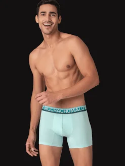 Heren 3-pack Boxershorts Licht Katoen-Muchachomalo Discount